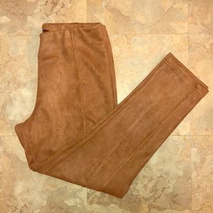 Faux Suede Legging
